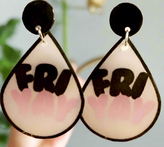 Fri-Yay Dangle Earrings-004