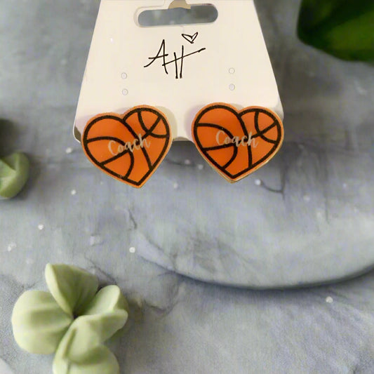 Customizable Basketball Earrings-012
